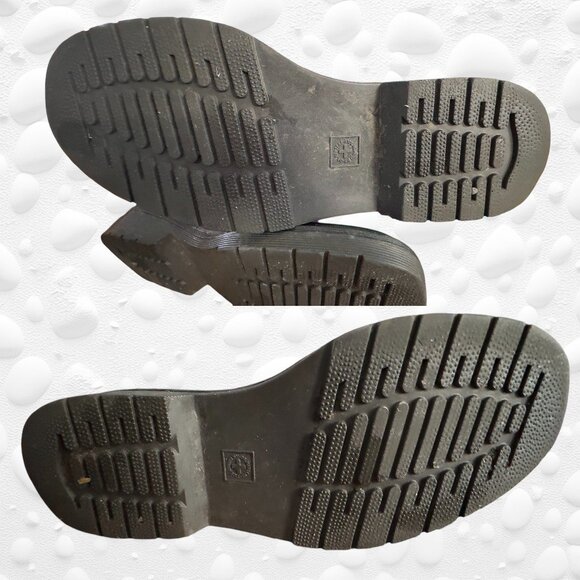 Dr. Martens DRENCH Wellington Wellies - Purple Rubber Boots – Size 8 - Picture 10 of 12